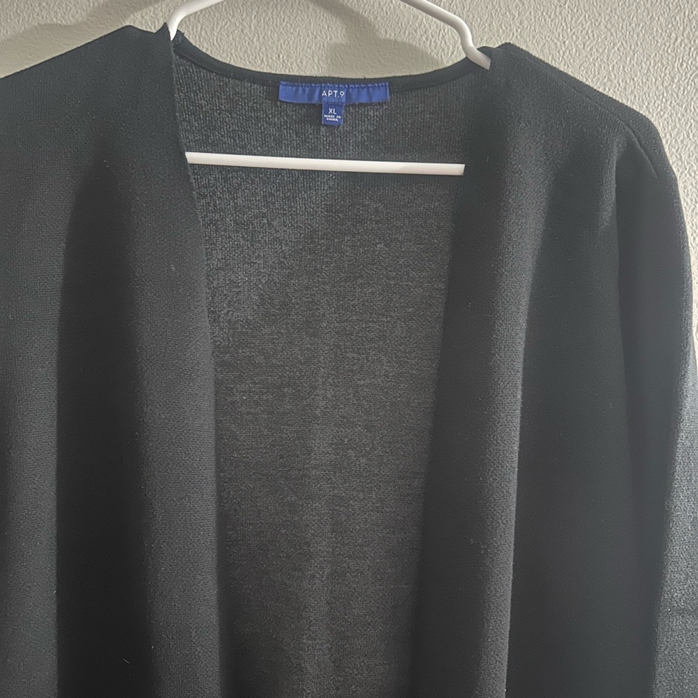 Apt. 9 Elegant Black Cardigan